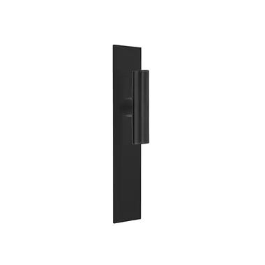 Deurkruk op schild Mat zwart pvd Inc Piet Boon PBI103P236SFC